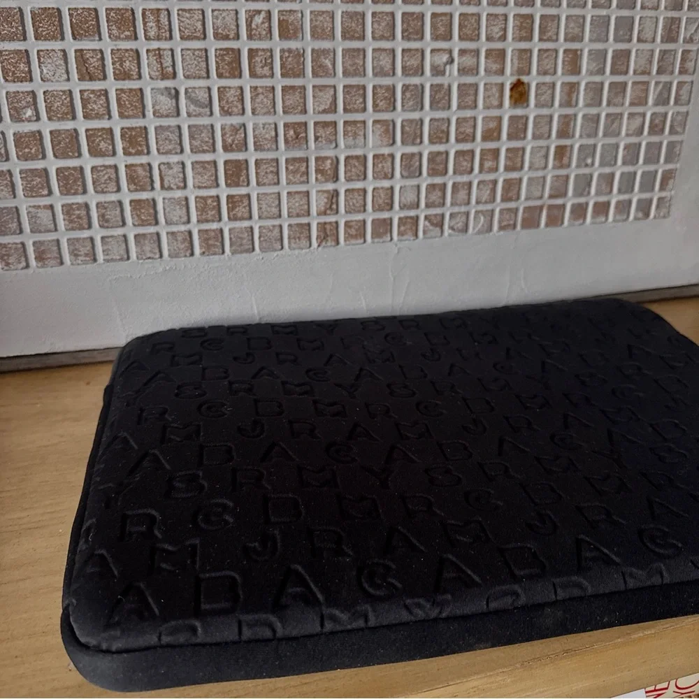 Marc Jacobs Black Laptop Sleeve